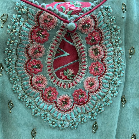 Beautiful designer’s Anarkali long Dress/gown - Picture 2 of 13